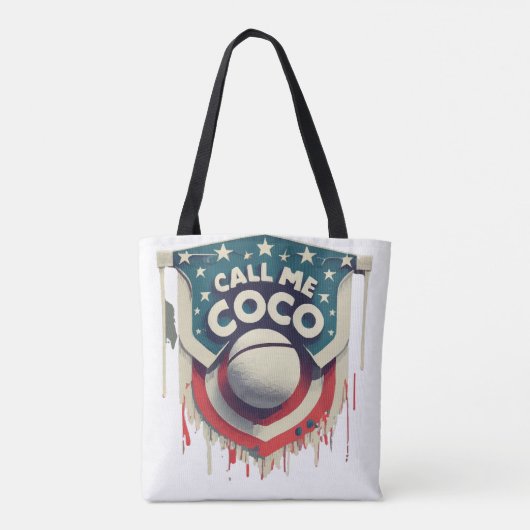 Tote Bag Appelle-moi Coco Appelle-moi Champion (Dos)