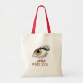 Tote Bag Apple de My Eye Eyelashes (Devant)