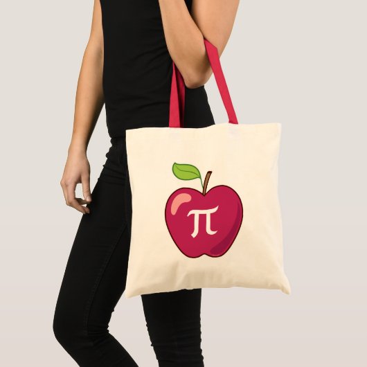 Tote Bag Apple pi (Devant (produit))