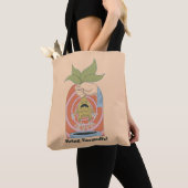 Tote Bag "Apportez des cache-oreilles !" Graphique de mandr (De près)