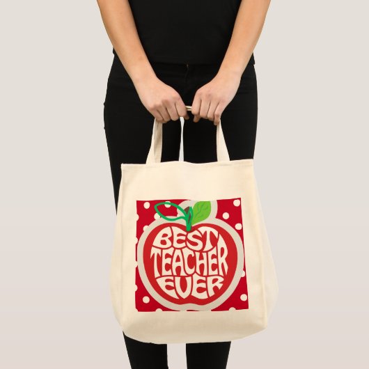 Tote Bag Appréciation de l'enseignant (Devant (produit))