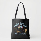 Tote Bag Appréciation personnalisée de l'enseignant de prem (Devant)