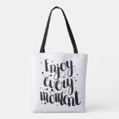 Tote Bag Appréciez chaque moment 2 (Dos)