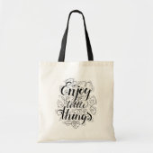 Tote Bag Appréciez les petites choses 1 (Devant)