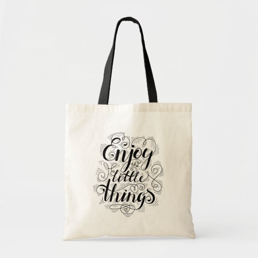 Tote Bag Appréciez les petites choses 1 (Devant)