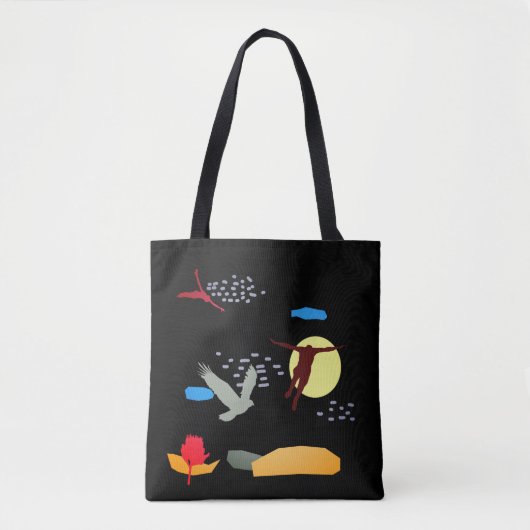 Tote Bag Apprendre à voler (Devant)