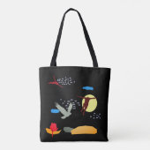 Tote Bag Apprendre à voler (Dos)