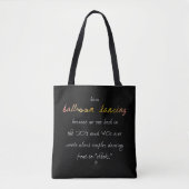 Tote Bag Apprendre Ballroom Danser Cava Rosa (Devant)