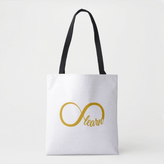 Tote Bag Apprentissage infini (Devant)