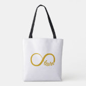 Tote Bag Apprentissage infini (Dos)