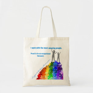 Tote Bag Appui d'autisme montant de nouvelles tailles femme