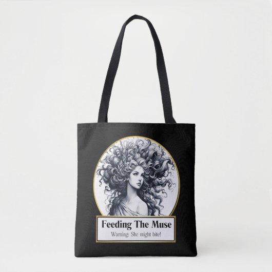 Tote Bag Après le café : Les Chroniques Grumpy Muse (Devant)