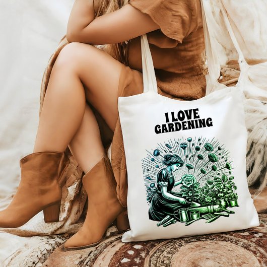 Tote Bag Après-midi de Garden Lady