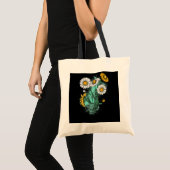 Tote Bag April Birth Flower Daisy Birth Month Flower April (Devant (produit))