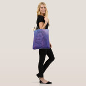 Tote Bag Apsara Purple (Sur le modèle)