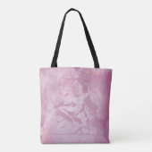 Tote Bag Apsara rose (Dos)