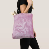 Tote Bag Apsara rose (De près)