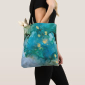 Tote Bag Aqua Brume I (De près)