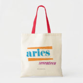 Tote Bag Aqua de Bélier (Devant)