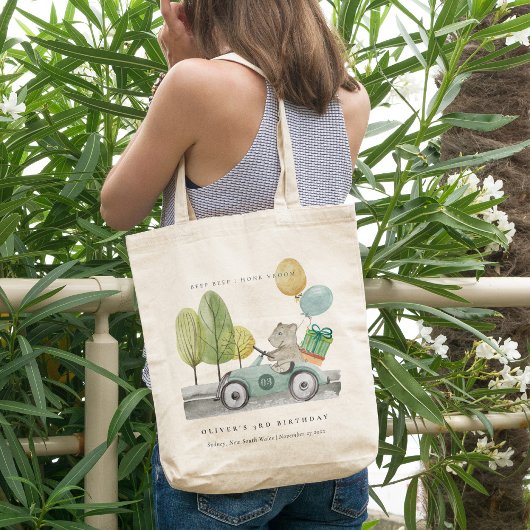 Tote Bag Aqua Green N'importe quel âge Anniversaire Fête Te