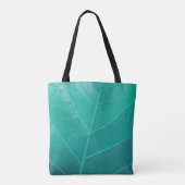 Tote Bag Aqua Leaf (Dos)