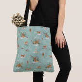 TOTE BAG AQUA TOILE RETRIEVER DORE (De près)