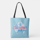 Tote Bag Aquaman | "a laissé le guide actuel vous" (Dos)
