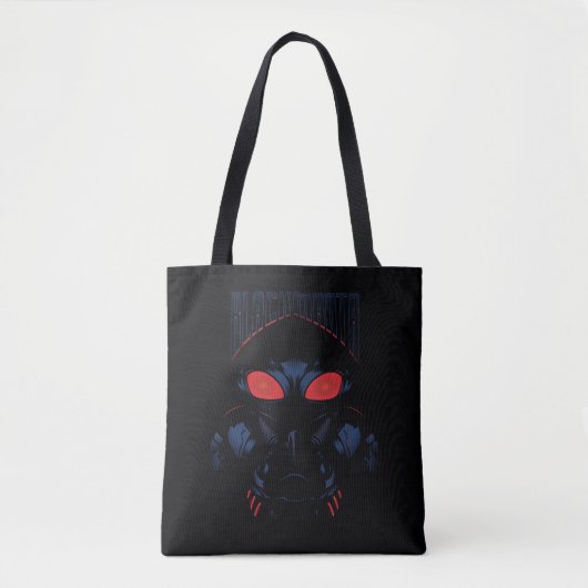 Tote Bag Aquaman | Black Manta Shadowy Graphic (Devant)