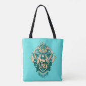 Tote Bag Aquaman | Graphique Aquaman & Trenchers (Dos)