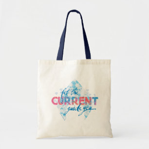 Tote Bag Aquaman   Graphique Logo "Let The Current Guide Yo