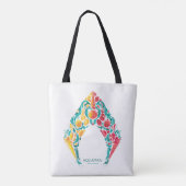 Tote Bag Aquaman | Logo Aquaman & Mera sur le thème du coqu (Dos)