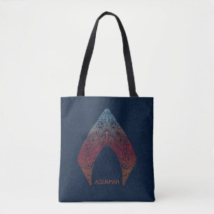 Tote Bag Aquaman   Logo de Paisley Aquaman