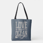 Tote Bag Aquaman & Mera - Amour Aussi Profond Que L'Océan (Dos)