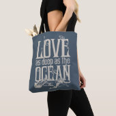 Tote Bag Aquaman & Mera - Amour Aussi Profond Que L'Océan (De près)