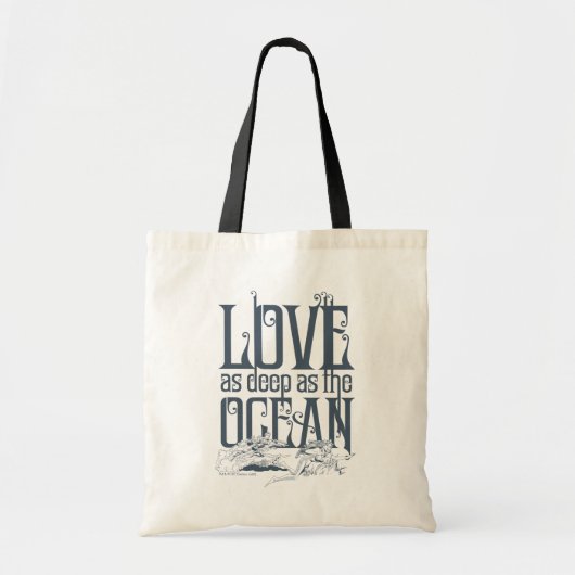 Tote Bag Aquaman & Mera - Amour Aussi Profond Que L'Océan (Devant)