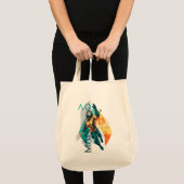 Tote Bag Aquaman | Modernist Aquaman Collage (Devant (produit))