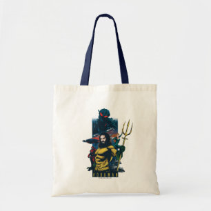 Tote Bag Aquaman   Orin, Mera et Black Manta Graphic