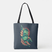 Tote Bag Aquaman | Xebel King Nereus Graphic (Dos)