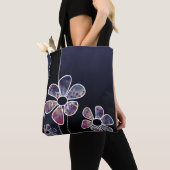 Tote Bag aquarelle 5 d'arrière - plan (De près)