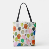 Tote Bag Aquarelle Abstraite Pebble Gold Parties scintillan (Dos)