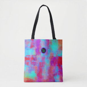 Tote Bag Aquarelle aléatoire de point tout plus de -