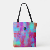 Tote Bag Aquarelle aléatoire de point tout plus de - (Dos)