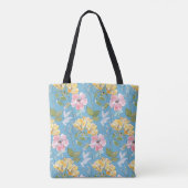 Tote Bag Aquarelle Aqua Bloom (Dos)