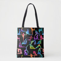 Aquarelle arc-en-ciel Yoga Pots