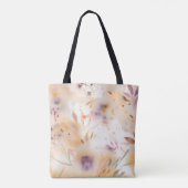 Tote Bag Aquarelle botanique florale  (Dos)