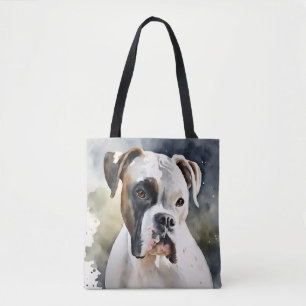 Tote Bag Aquarelle Chien