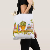 Tote Bag Aquarelle colorée (De près)