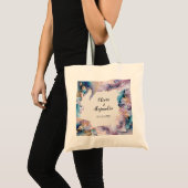 Tote Bag Aquarelle cosmique (Devant (produit))