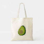 Tote Bag Aquarelle Cute Avocado (Dos)