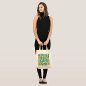 Tote Bag Aquarelle d'ananas (Devant (modèle))